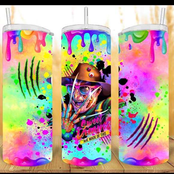 Other - Freddy Krueger 20oz Tumbler!